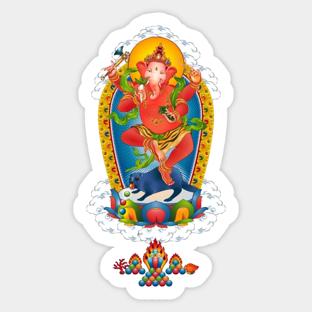 Ganapati Sticker by ErnestFung